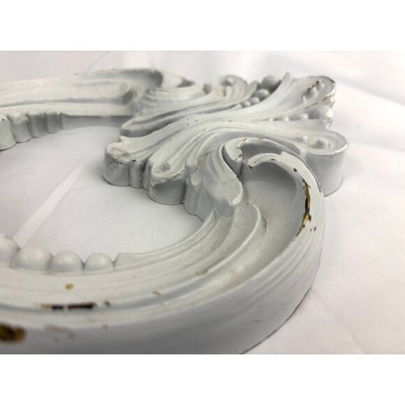 VTG Homco Home Interior Large White Ladle Spoon Wall Plaque Syroco 1970s - Picture 16 of 16